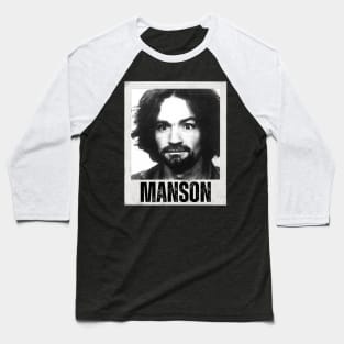 CHARLES MANSON Baseball T-Shirt